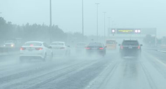 «أمن الطرق» يحذر مستخدمي الطرق بـ جازان من هطول الأمطار