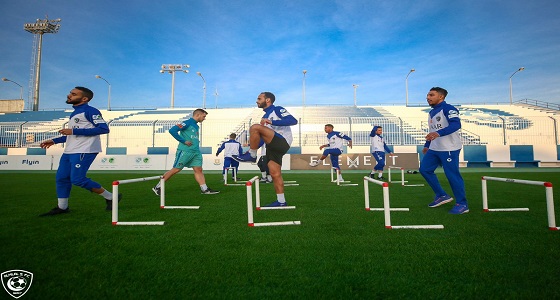 استرجاع ومناورة.. الهلال يعاود تدريباته