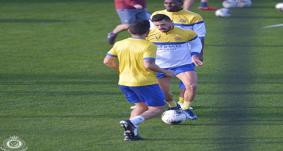 بالصور.. النصر يواصل تدريباته استعداداً لمواجهة التعاون