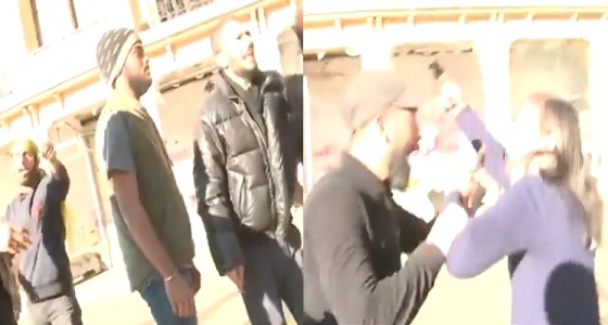 بالفيديو.. لحظة اعتداء عناصر حزب الله على مراسلة الحدث