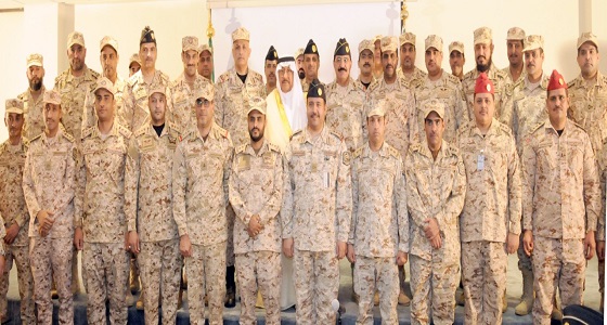 وكيل الحرس الوطني يقلد 106 ضابطاً بالقطاع الغربي ثلاثة منهم برتبة لواء