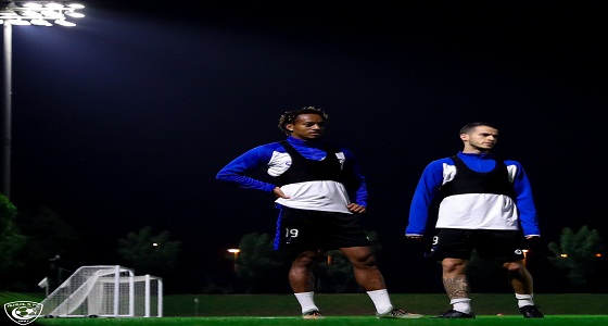 بالصور.. الهلال يختتم استعداداته للترجي التونسي غدًا