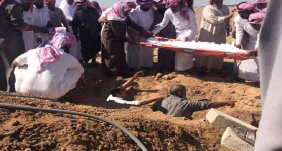 تشييع جثمان الطالبة وعد إلى مثواها الأخير ببيشة