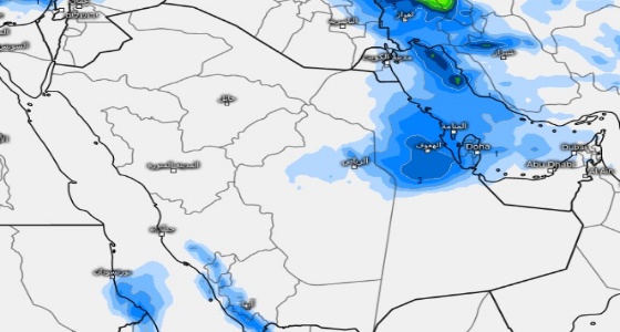 «المسند» : متوقع أن تنحصر الأمطار على الشرقية والرياض