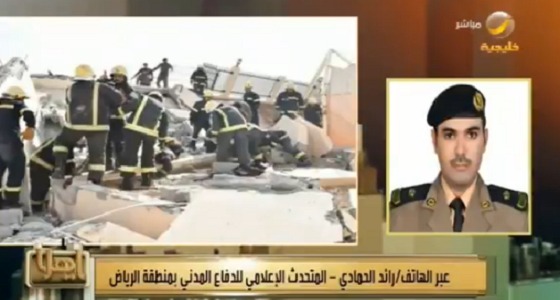 الدفاع المدني: 13 إصابة وحالتي وفاة في حادث جامعة المعرفة