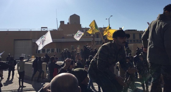 كتائب حزب الله العراقي تقتحم السفارة الأمريكية ببغداد