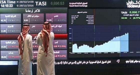 مؤشر سوق الأسهم يغلق مرتفعا