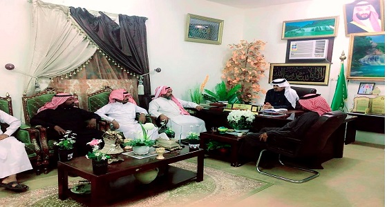 طلاب مدارس حذيفة بن اليمان يزورون مركز الشبحة ويجددون بيعة الولاء والوفاء