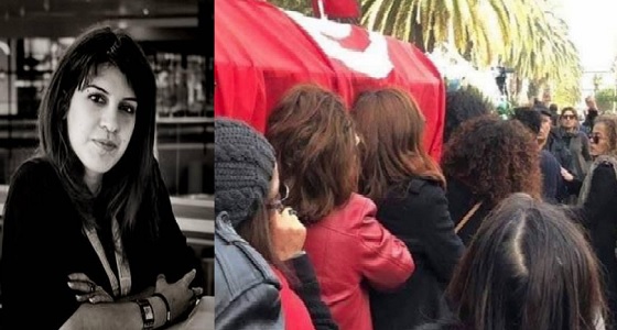 بالفيديو.. نساء تُشيع جنازة ناشطة حقوقية فى تونس بالغناء