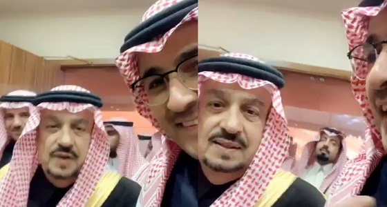بالفيديو.. حديث «ودي» بين أمير الرياض والإعلامي أبو حيمد
