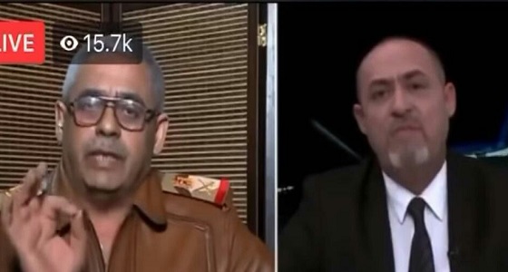 بالفيديو.. وصلة سباب وشتائم بين لواء عراقي ومحلل سياسي على الهواء 