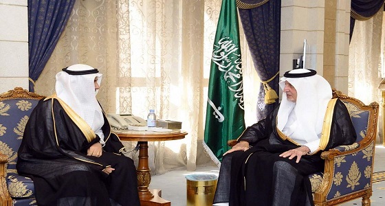 أمير مكة المكرمة يستقبل رئيس فرع النيابة العامة بالمنطقة