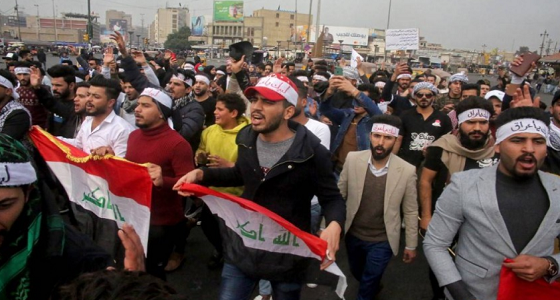 اضطرابات أمنية واسعة في بغداد وضغط من أجل تشكيل حكومة جديدة