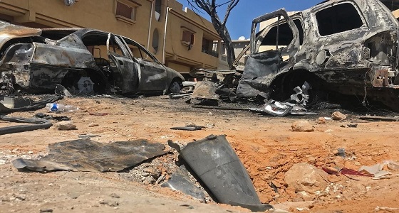 مقتل 28 مسلحا في قصف استهدف الكلية العسكرية بطرابلس الليبية