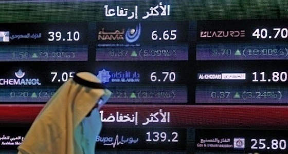 مؤشر سوق الأسهم يغلق منخفضا