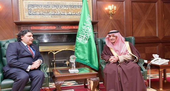 أمير تبوك يلتقي سفير جمهورية باكستان لدى المملكة