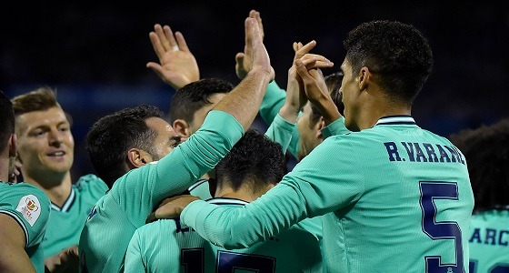 ريال مدريد يسحق سرقسطة برباعية ويتأهل لربع نهائي كأس ملك أسبانيا