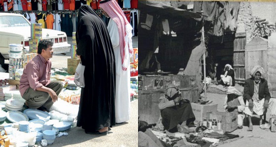 صورة نادرة لأسواق القطيف قبل 68 عامًا