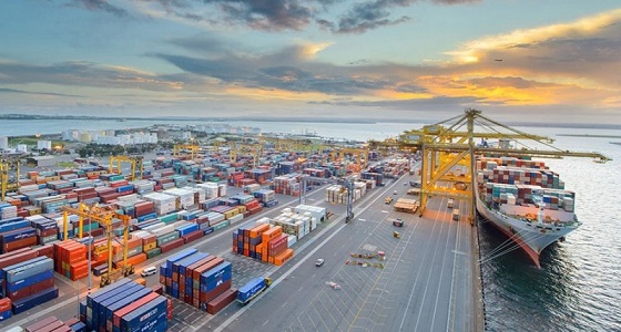 الموانئ تناول 22 مليون طن بضائع خلال ديسمبر