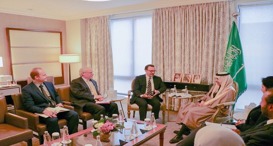 تفاصيل لقاء الأمير فيصل بن فرحان بمساعد وزير الخارجية الأمريكي