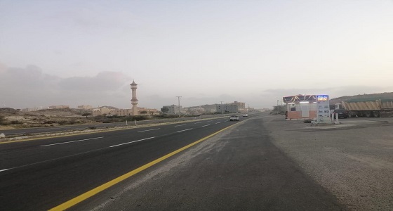 بلدية بلقرن تنهي المرحلة الأولى من تطوير طريق مركز عفراء