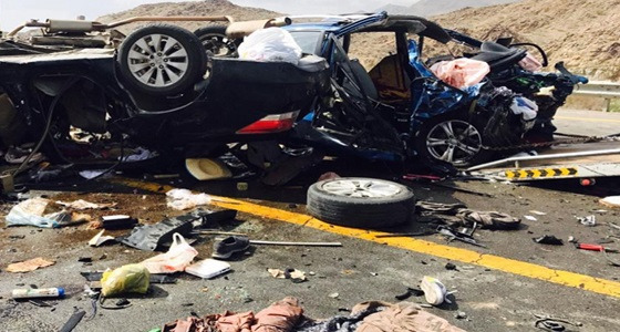 حادث مروري مروع بمحافظة القنفذة