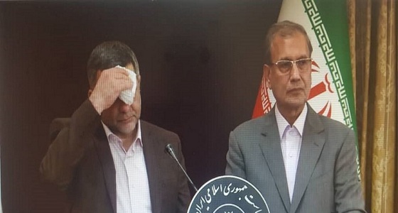 شاهد لحظة إصابة نائب وزير الصحة الإيراني بفيروس كورونا