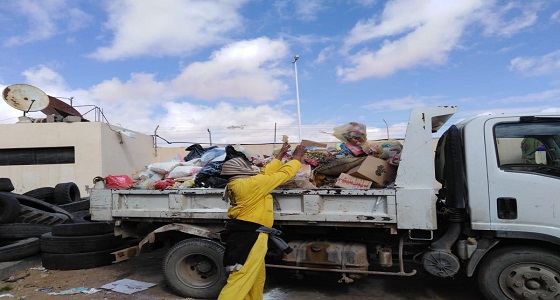 إتلاف 2 طن من المواد الغذائية الغير صالحة للاستهلاك ببلدية طريف