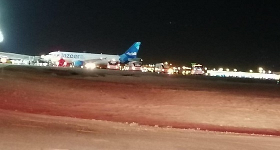 حريق يدفع طائرة كويتية للهبوط اضطراريًا بمطار الأمير سلطان بن عبدالعزيز بتبوك