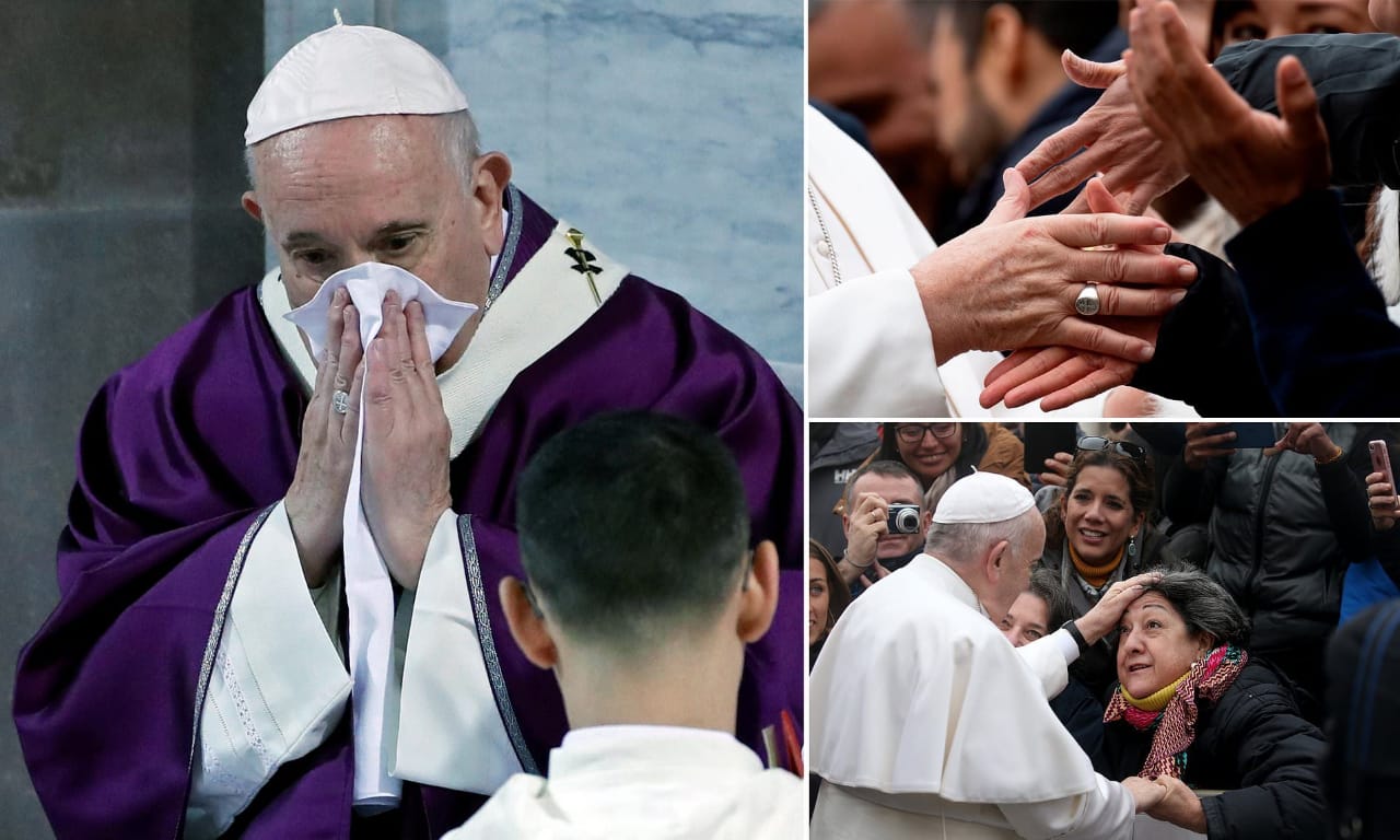 بالصور.. أنباء عن إصابة بابا الفاتيكان فرنسيس بفيروس كورونا