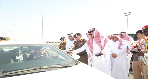 تعليم صبيا يشارك في حملة «أمنكم وسلامتكم هدفنا»