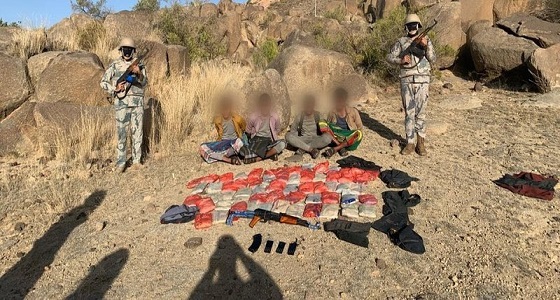 إحباط تهريب ما يزيد على 70 طنًّا من «القات» بالمناطق الجنوبية(صور)