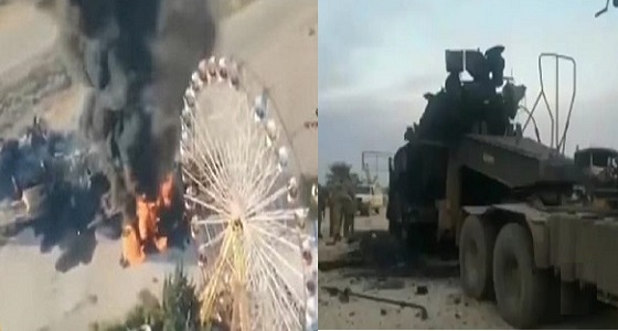 بالفيديو.. احتراق دبابة تركية في سوريا وتدميرها بالكامل في لحظات