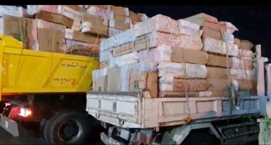 إحباط تهريب دخان يُقدر بـ 7 ملايين ريال بالداير (صور)