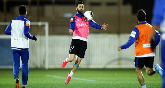 الهلال يواصل استعدادته لمواجهة الرائد 