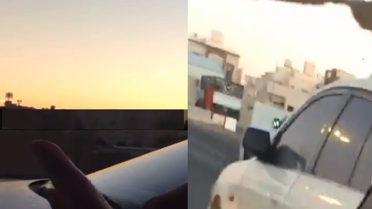 بالفيديو.. قائد سيارة يعاكس فتيات ويحاول محاصرة سيارتهن بالمدينة المنورة