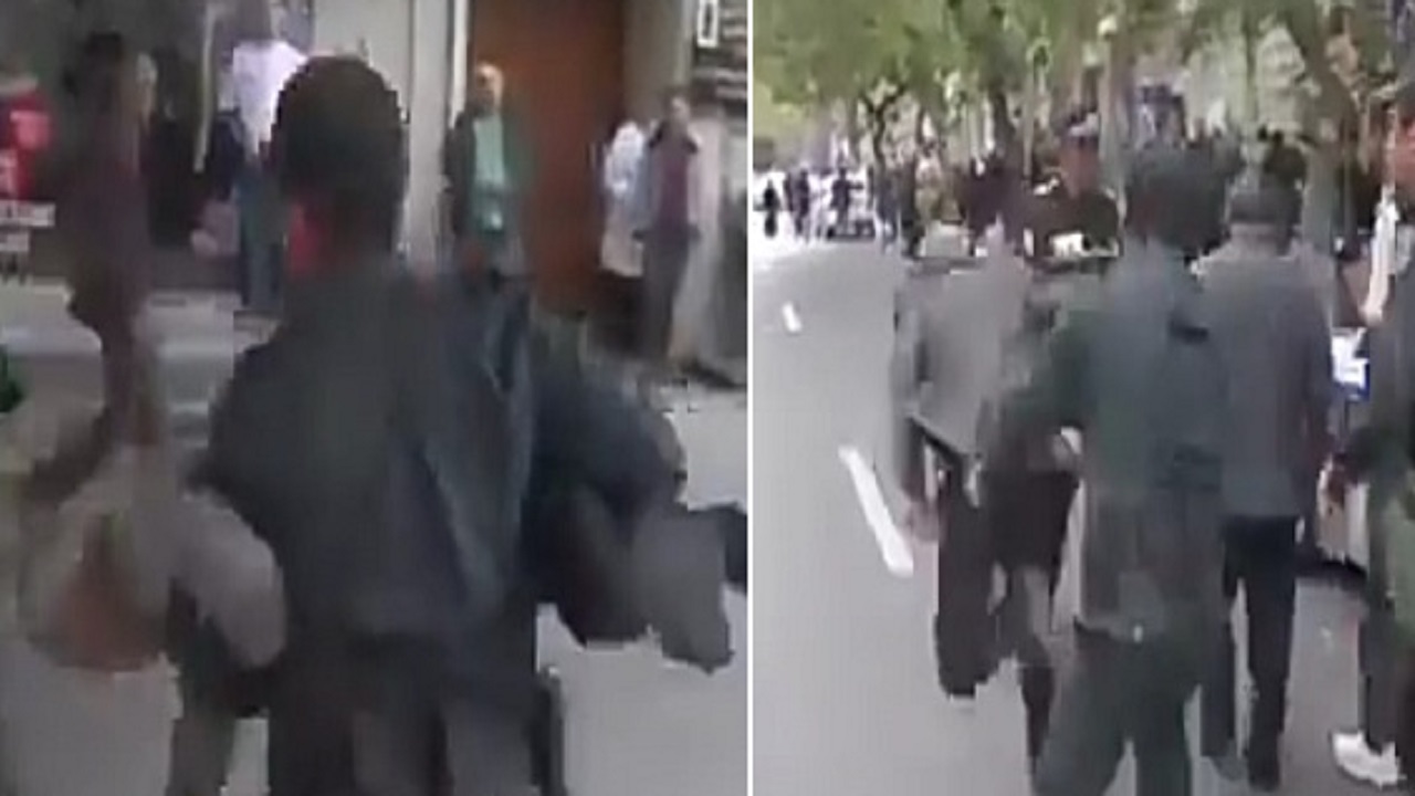 بالفيديو.. السلطات التركية تعتدي على المسنين في الشوارع