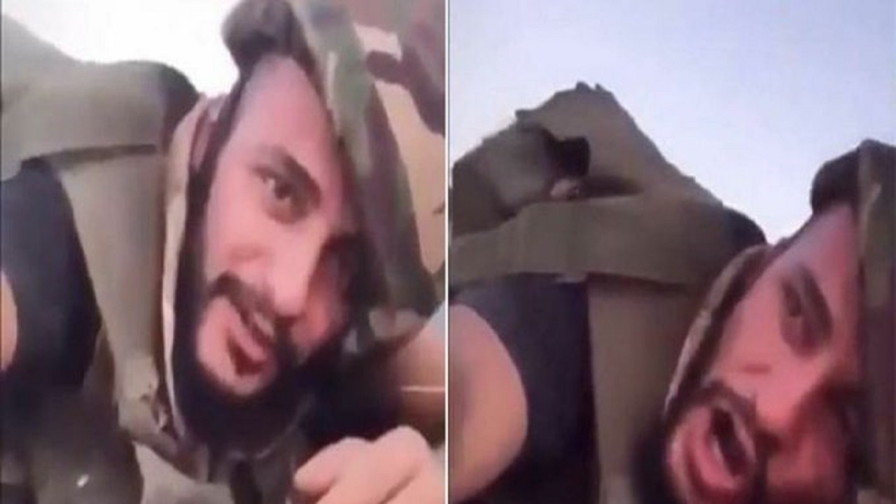 بالفيديو..عنصر من ميليشيا حزب الله قبل مصرعه بقصف تركي: &#8221; حصدونا حصد &#8220;