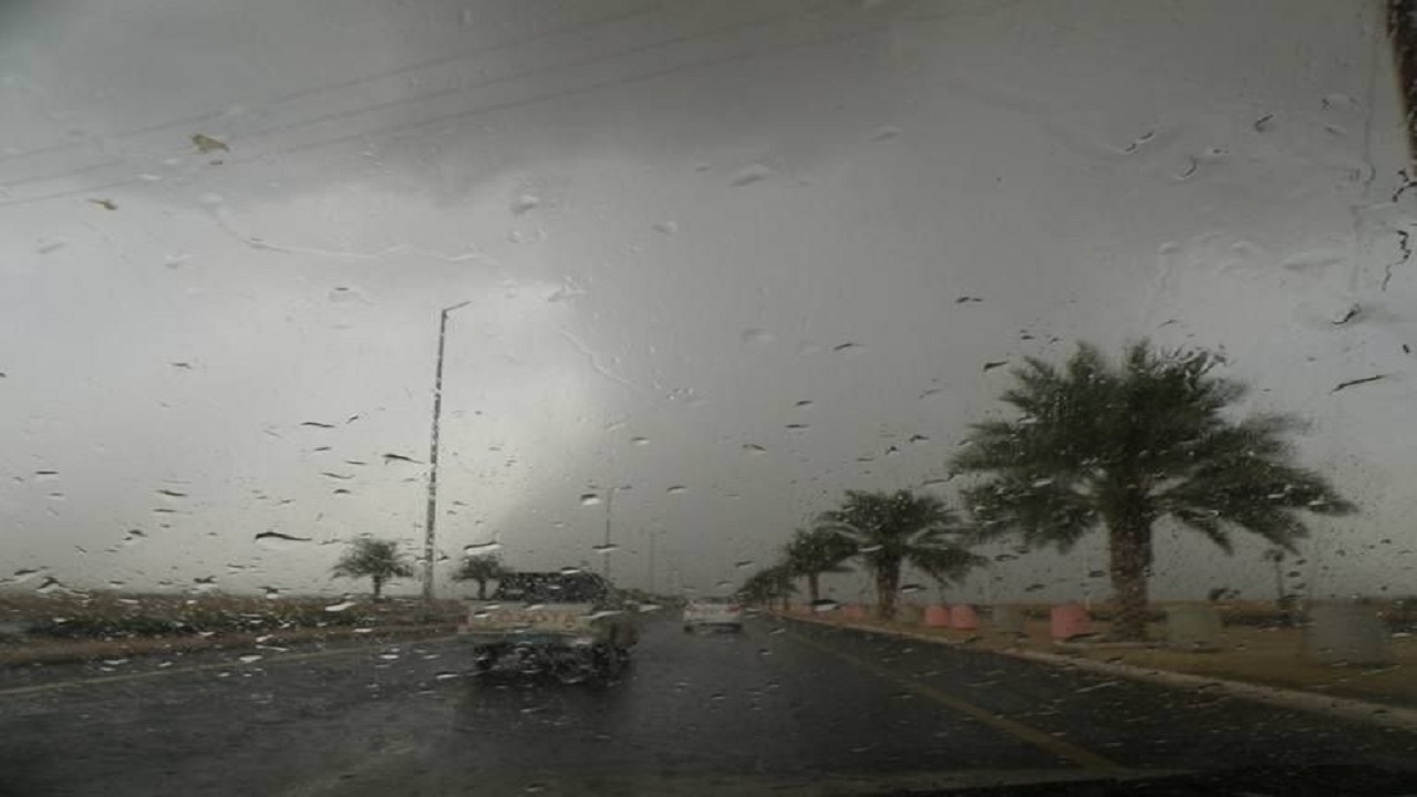المسند: رياح باردة نسبياً وأمطار متفرقة على 5 مناطق