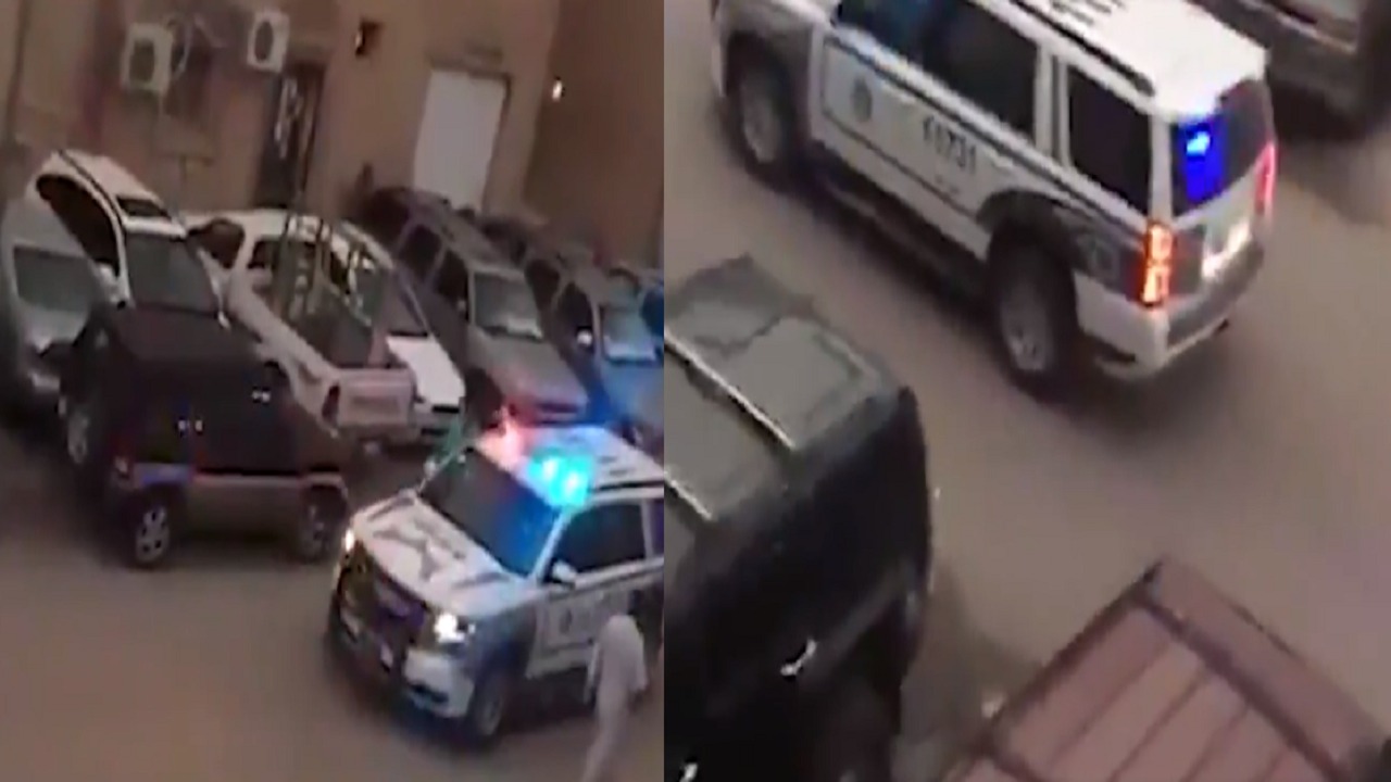 رجل أمن للمقيمين «إنتم أهلنا وإخواننا بس نبيكم تساعدونا» (فيديو)