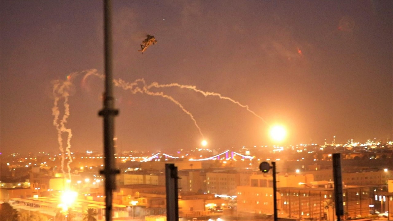 سقوط صاروخ في محيط المنطقة الخضراء في بغداد