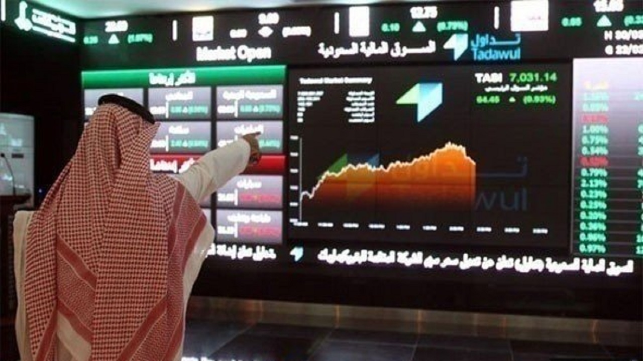 مؤشر سوق الأسهم يغلق مرتفعا