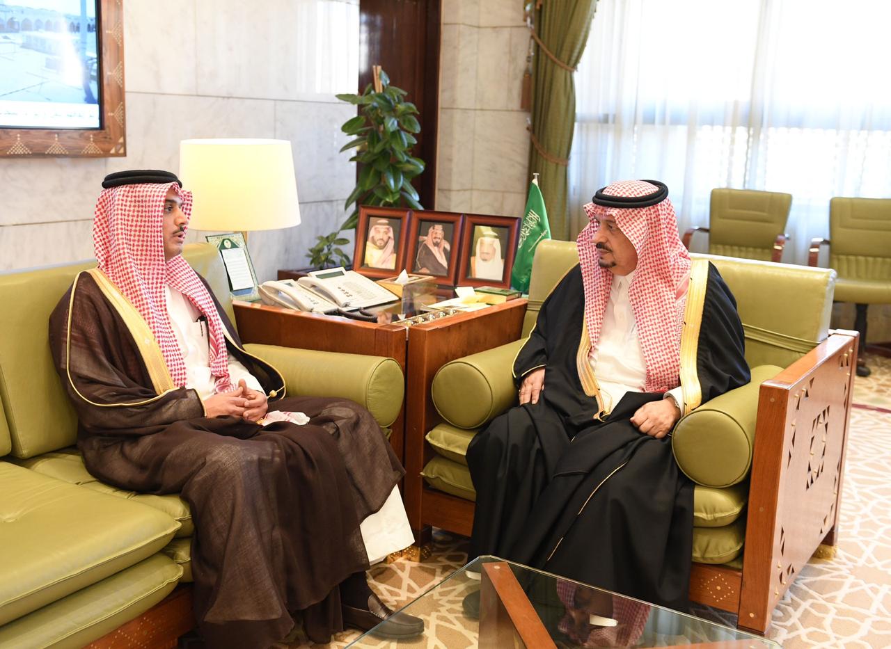 سمو أمير الرياض يستقبل مدير التحريات الإدارية بالمنطقة المعين حديثًا