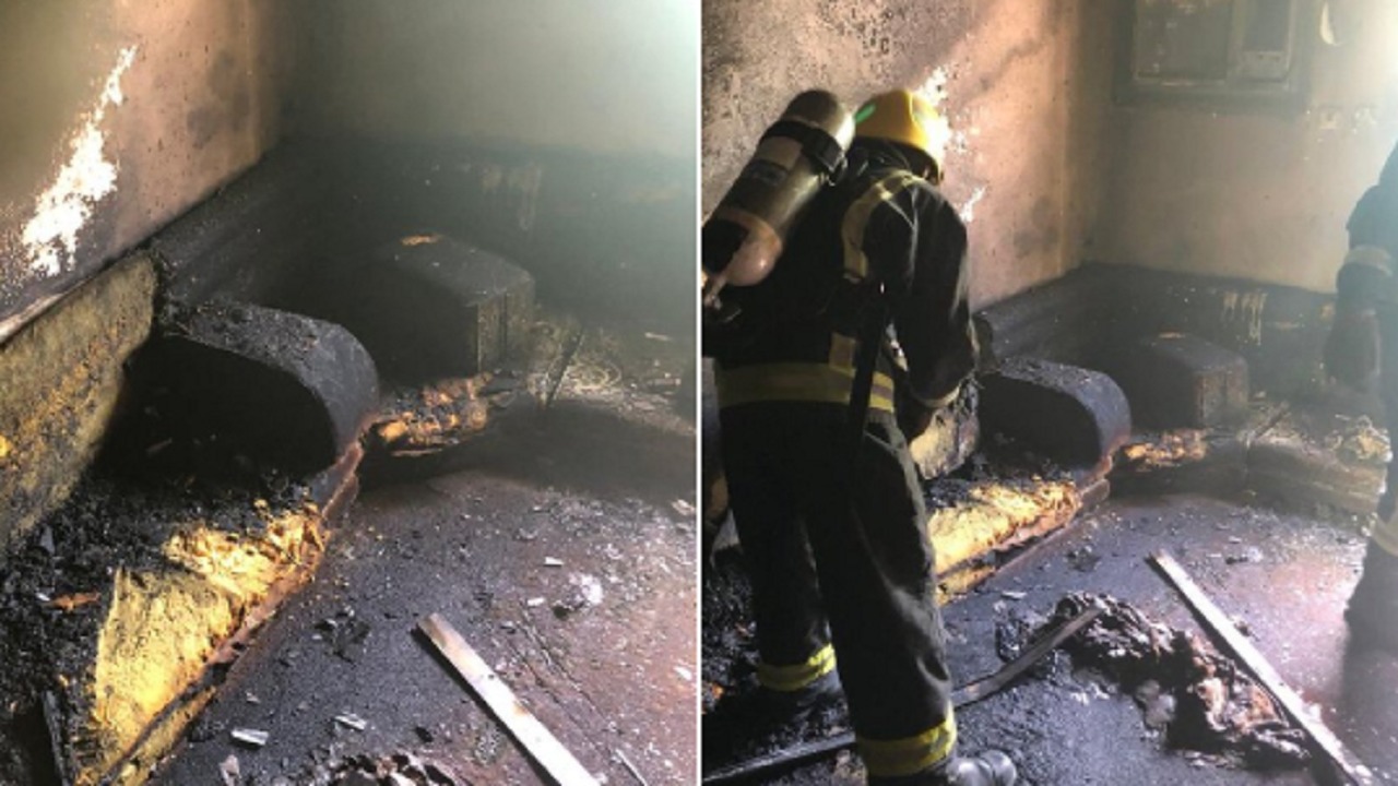 وفاة طفل إثر اندلاع حريق في منزل بنجران