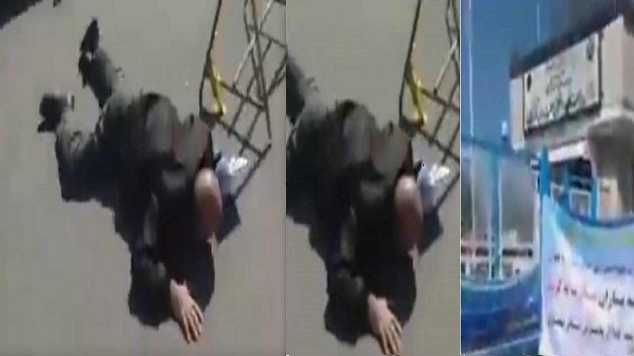 بالفيديو..مستشفى ترفض استقبال مصاب ” كورونا ” مُلقى على الأرض بإيران