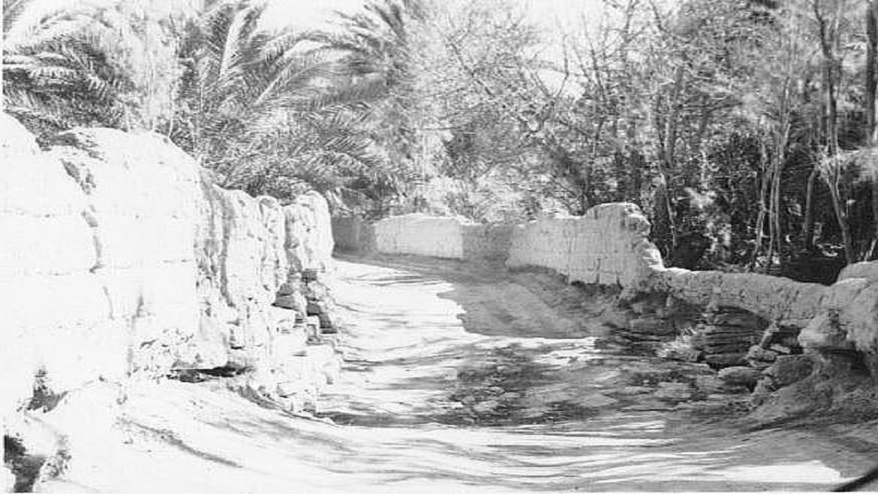صور نادرة لمدخل &#8221; الدرعية التاريخية &#8220;