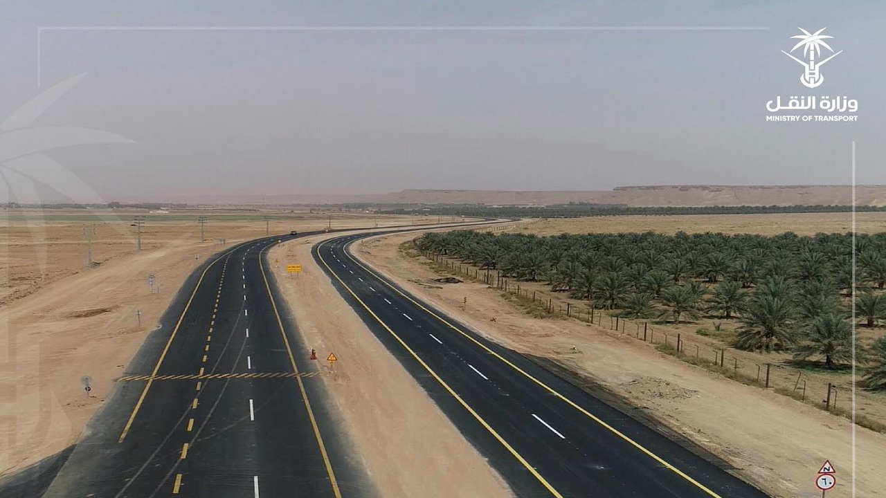 افتتاح حركة السير على الطريق الرابط بين الزلفي والغاط وطريق الرياض &#8211; القصيم (صور)