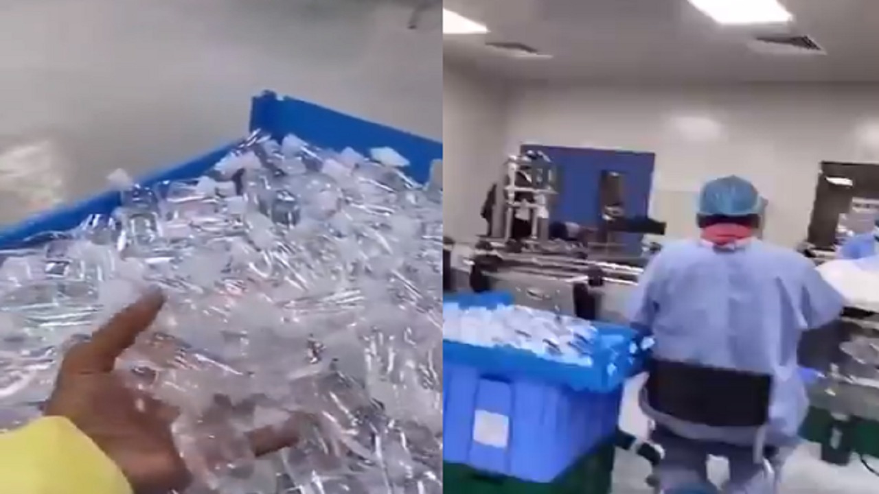 بالفيديو.. جولات رقابية على مصنع وطني ينتج ربع مليون عبوة معقم أسبوعيا