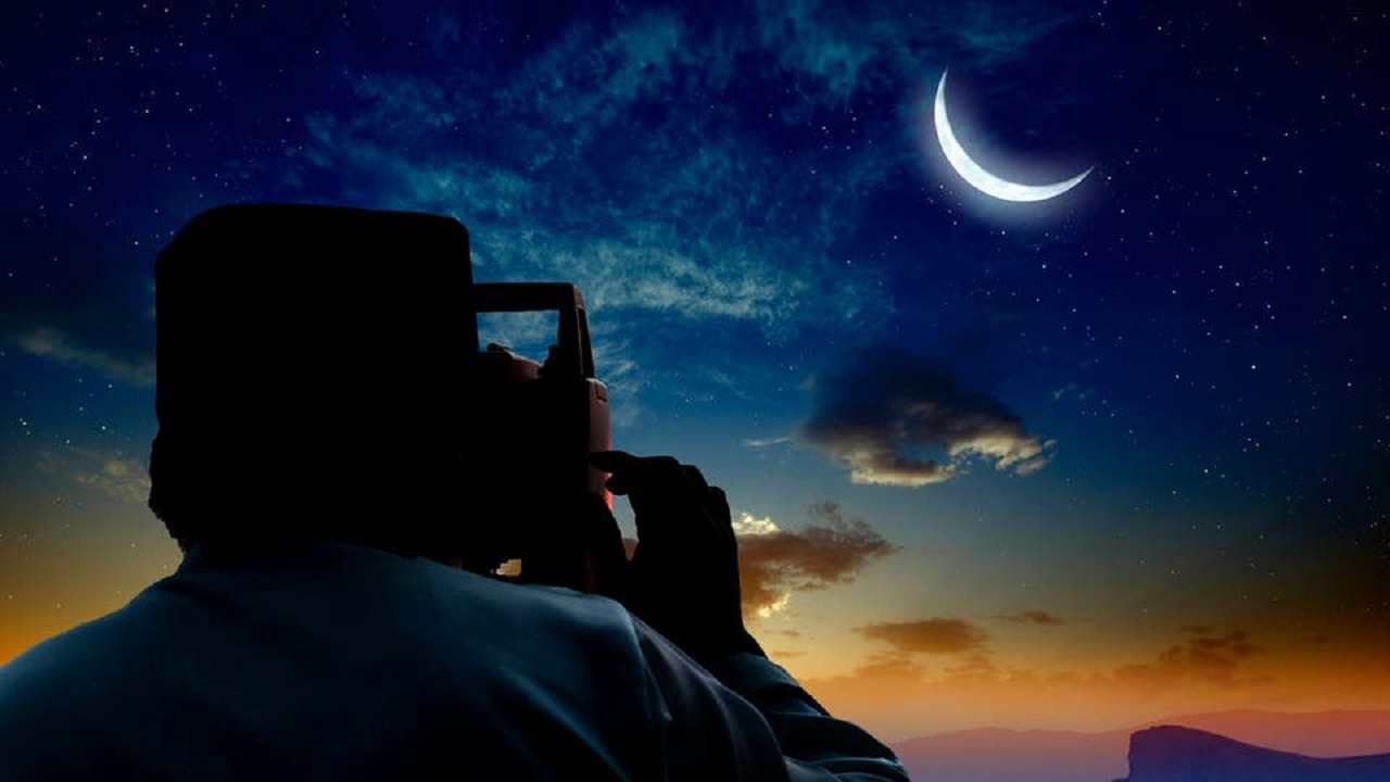 المسند: مركز الفلك الدولي تمكن من تصوير هلال رمضان اليوم بصعوبة