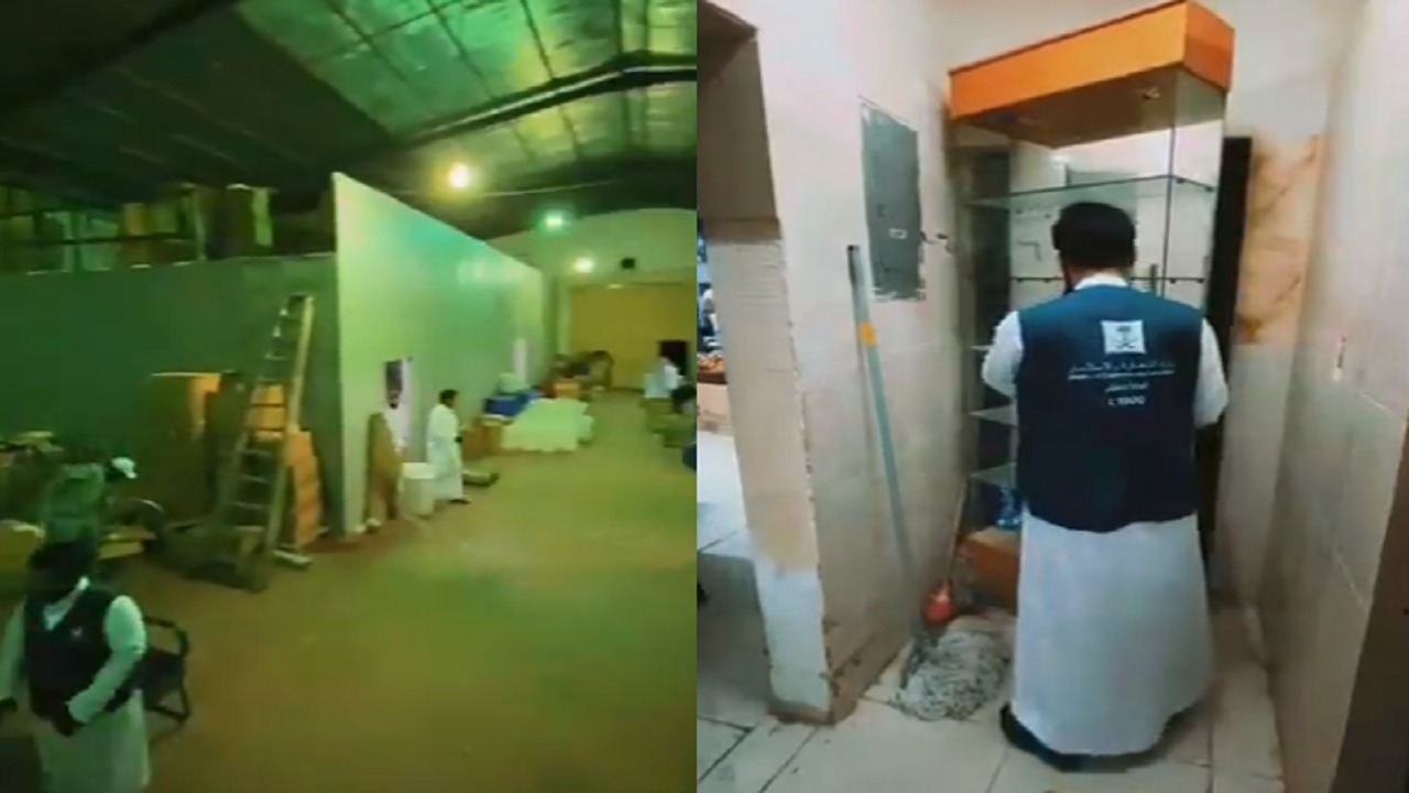 شاهد.. ضبط مصنع يغش بالمعقمات والزيوت العطرية